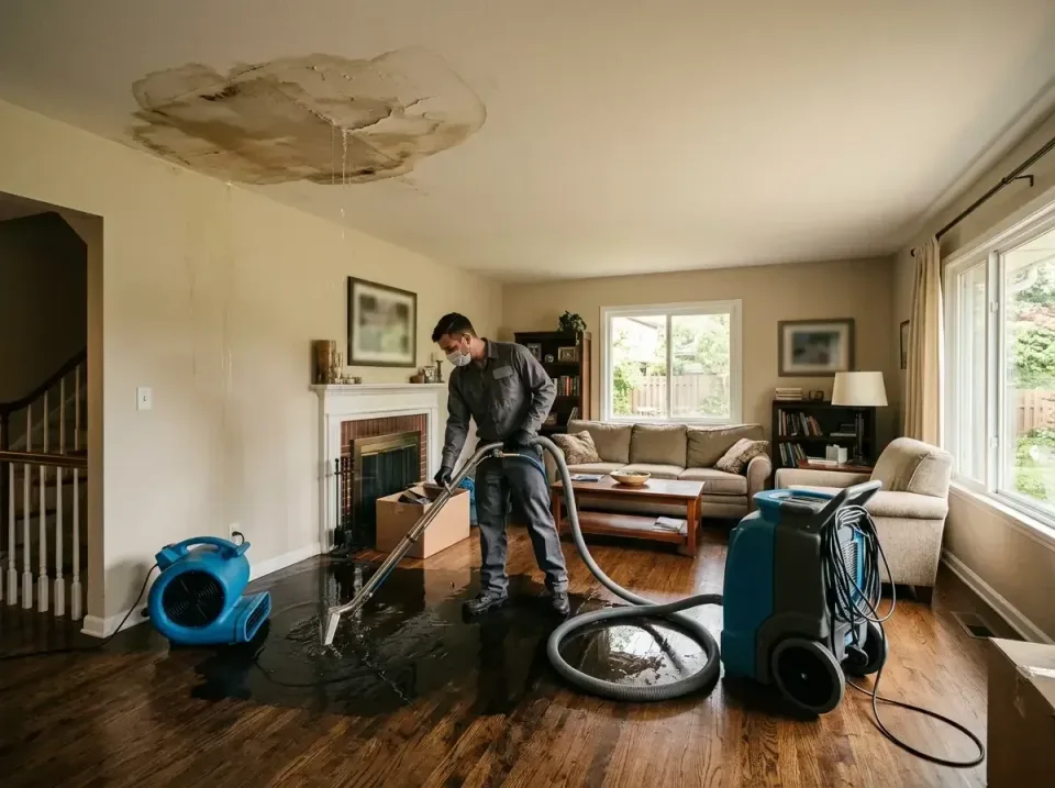 attic-pipe-burst-ceiling-drip-008 — frequently asked questions, Water Damage Restoration & Carpet Care in Kodiak Station, AK